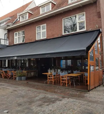 Luifel reinigen restaurant Oisterwijk